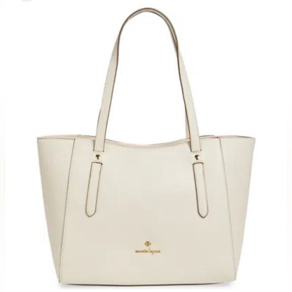 NANETTE LEPORE Dome Tote Crossbody In white Vanilla - Picture 1 of 12